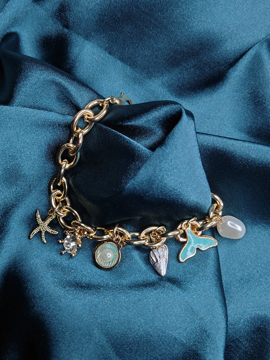 Alloy Starfish Bracelet