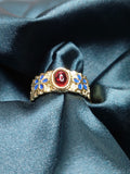 Wide Enamel Ring