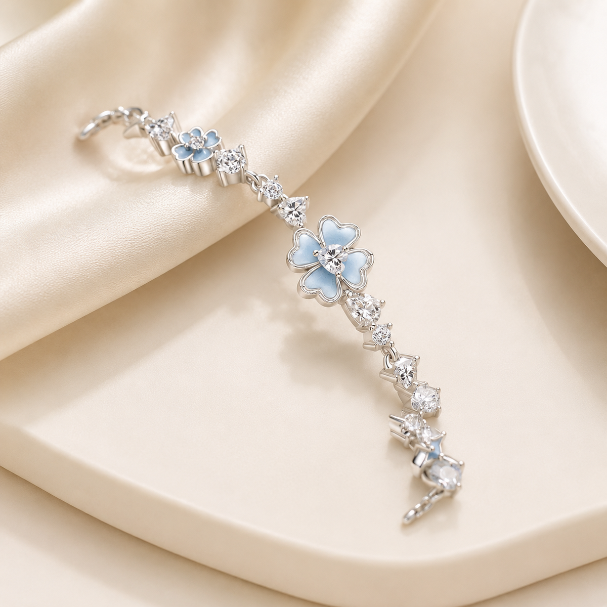 Star Wish Four Leaf Bracelet