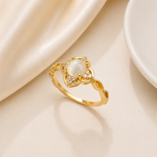 Early Morning White Ring