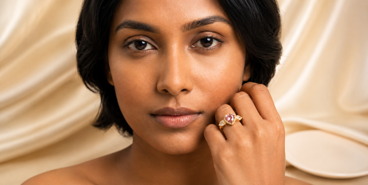 Pink Heart Ring