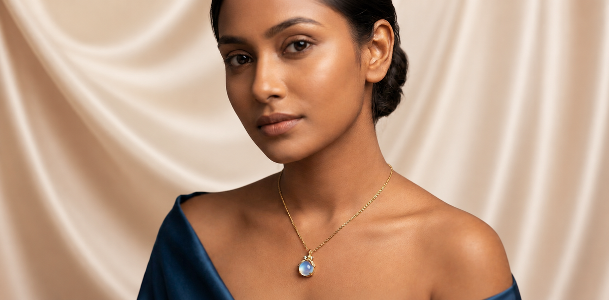 Golden Firefly Necklace
