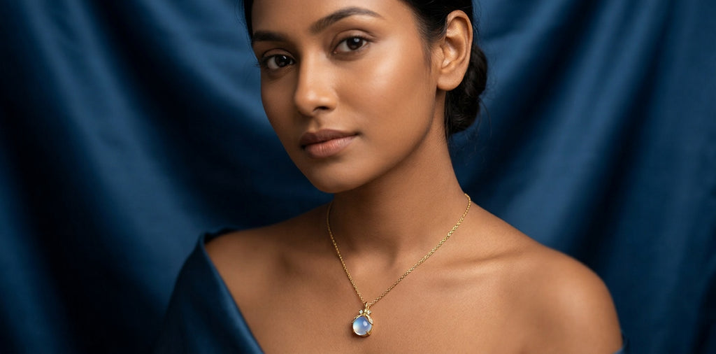 Golden Firefly Necklace